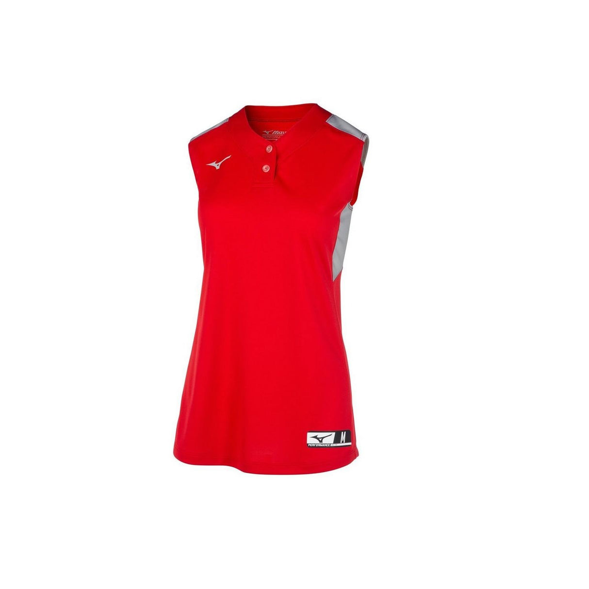 Mizuno Women's Aerolite 2-Button Sleeveless Softball Jersey-1
