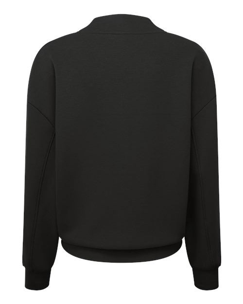 TriDri Women's Luxe Mock Neck Sweatshirt-2