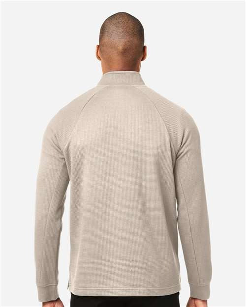 North End Men's Rhythm Waffle Quarter-Zip Pullover-5