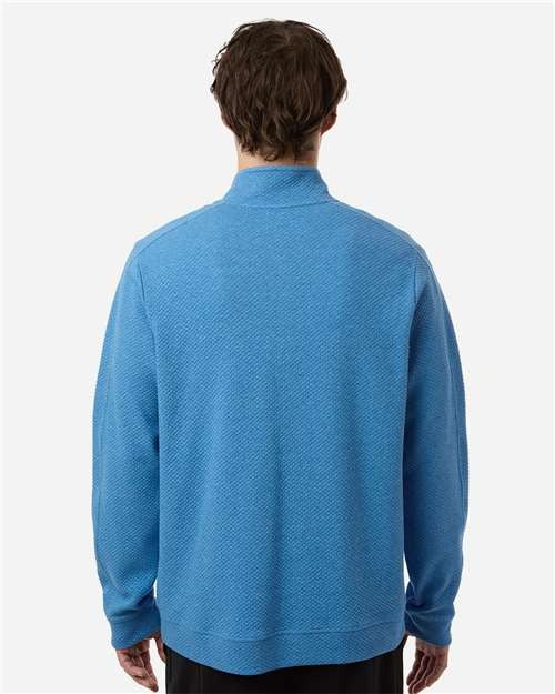 North End Men's Spirit Textured Quarter-Zip Pullover-5