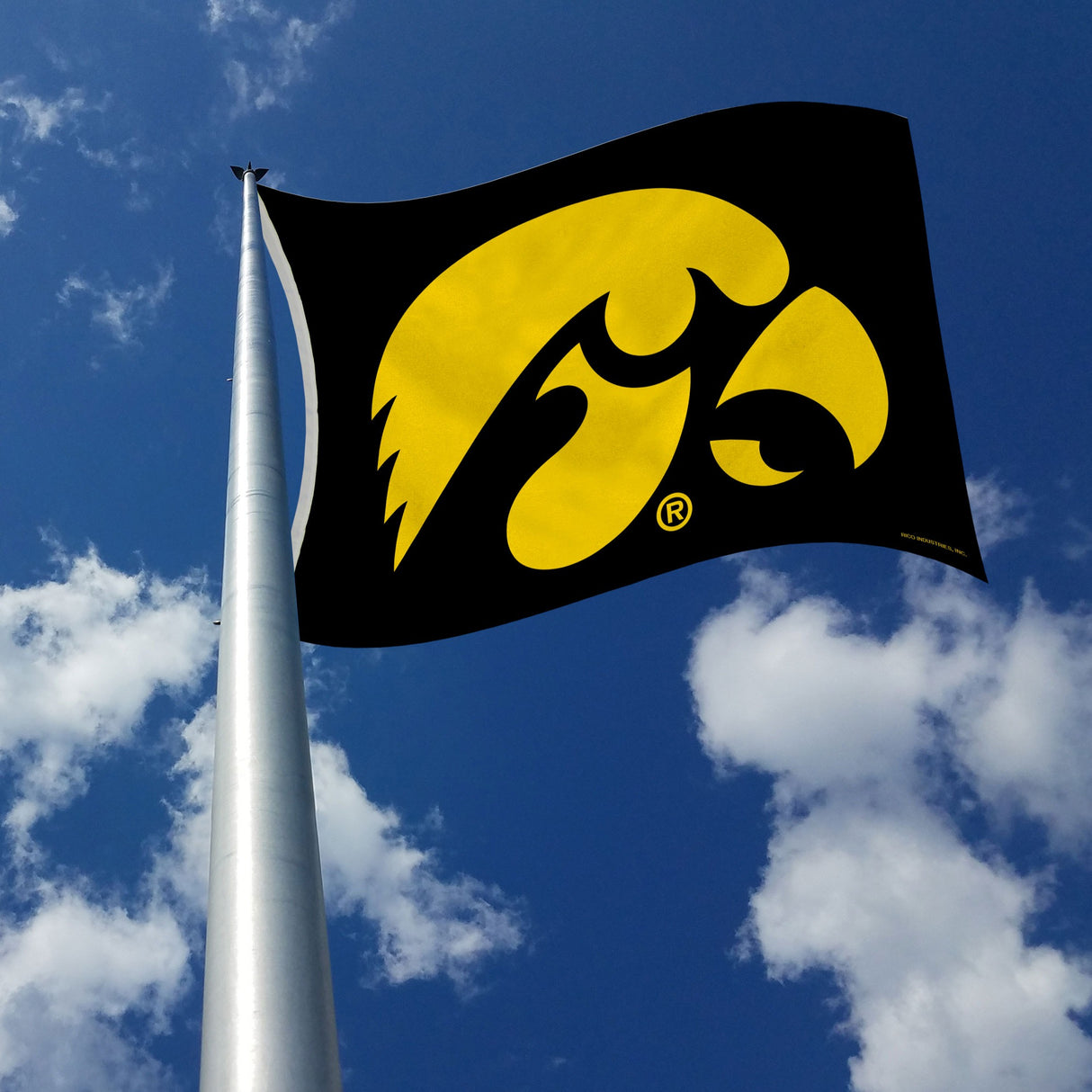 Rico Industries NCAA Iowa Hawkeyes Standard 3' x 5' Banner Flag-2