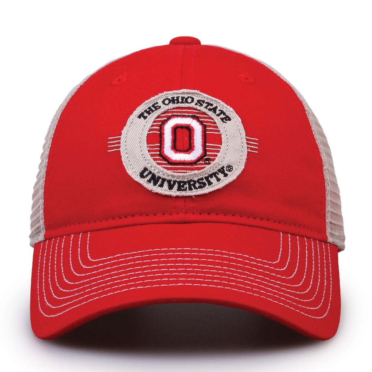 The Game Headwear Ohio State Circle Design Hat