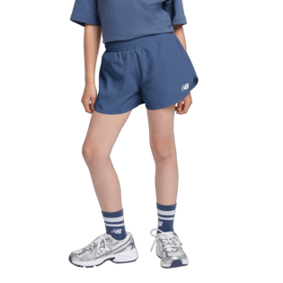 New Balance Youth Girls' Woven Shorts Youth Apparel Pants & Shorts