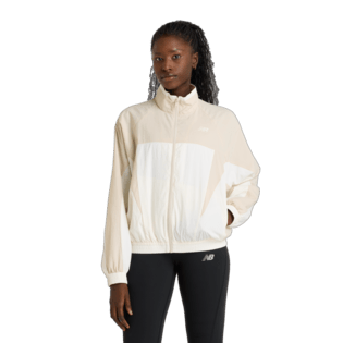 New Balance Women's Color Blocked Woven Jacket Womens Apparel Jackets & Vests