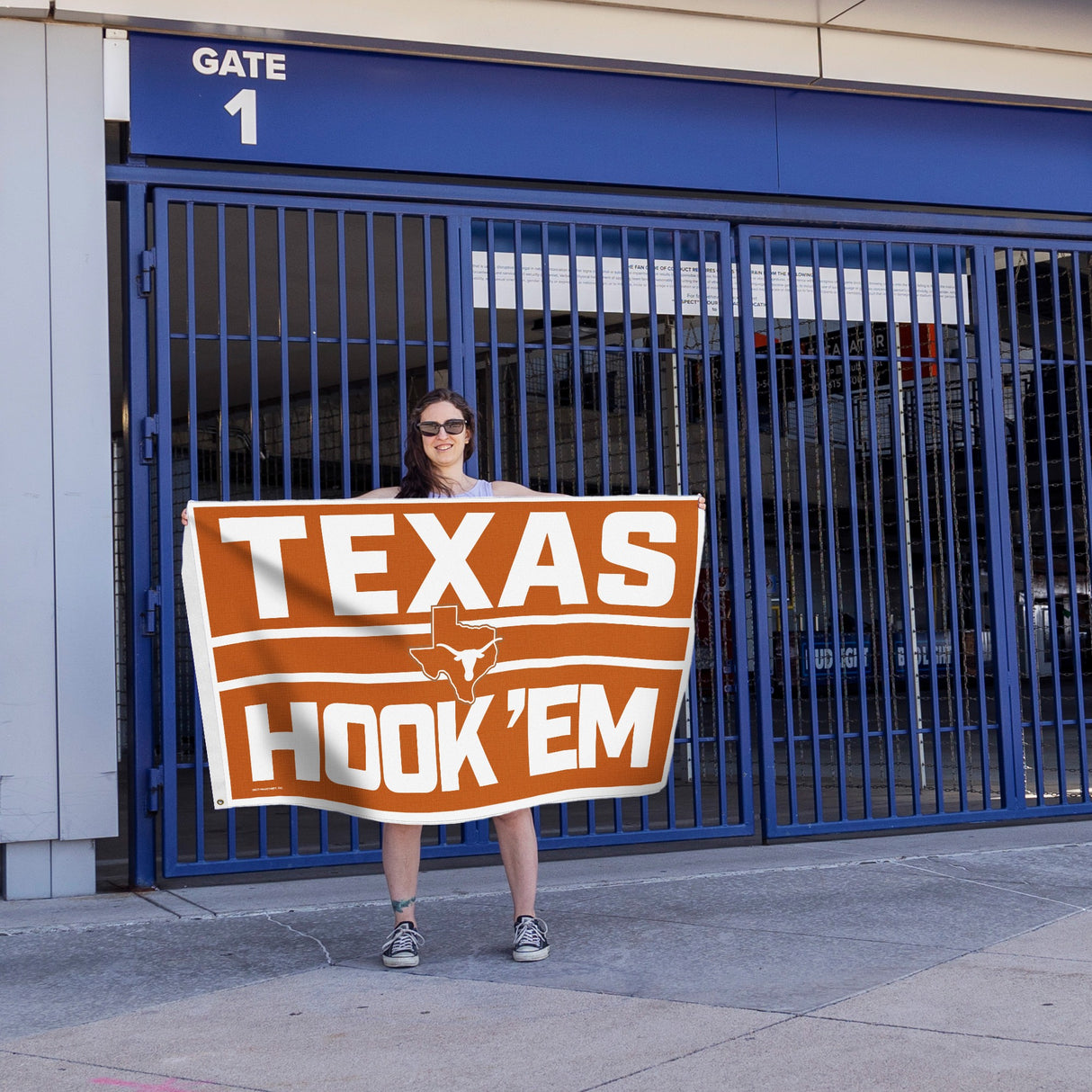 Rico Industries NCAA Texas Longhorns Bold 3' x 5' Banner Flag-3