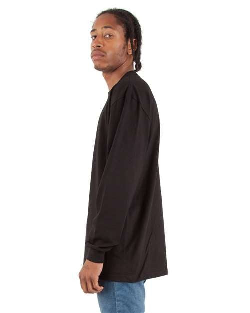 Shaka Wear Men's Max Heavyweight Long Sleeve T-Shirt-2