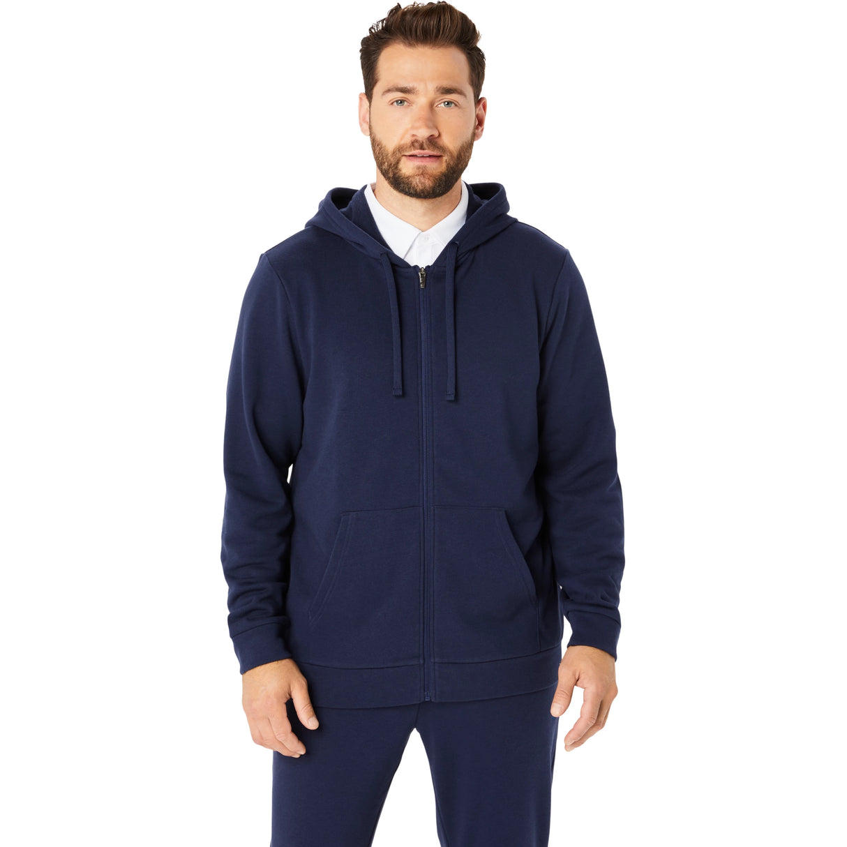 Asics Men's Sweat Full Zip Hoodie-1