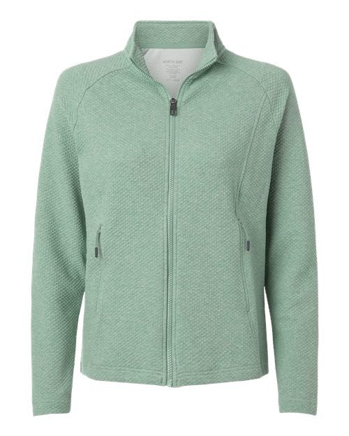 North End Women's Spirit Textured Full-Zip-1