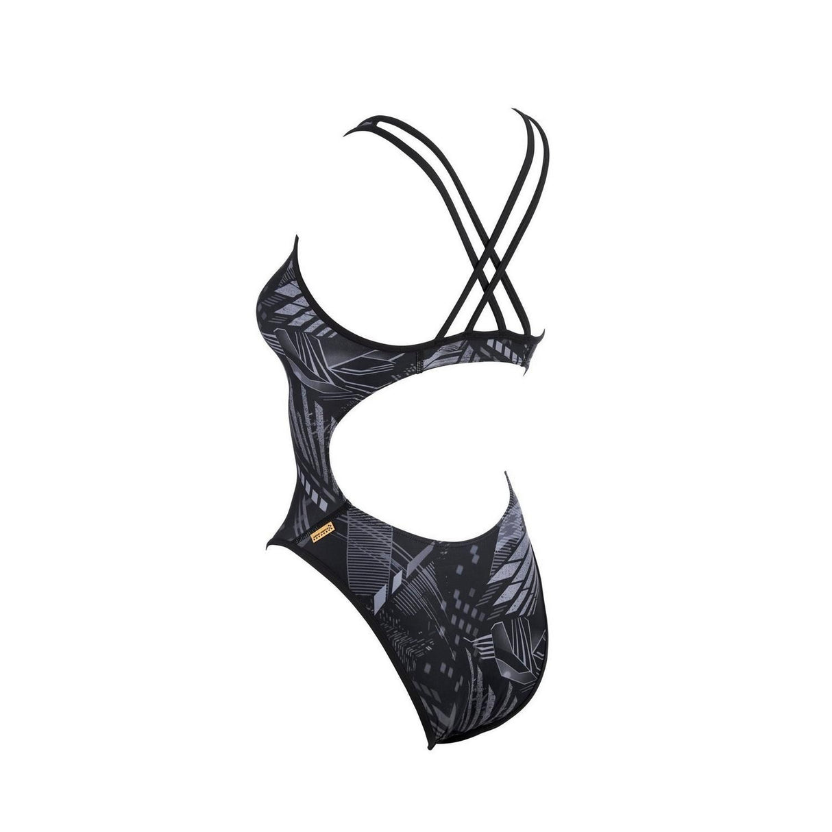 Mizuno Women's Exer Double Cross Back Swimsuit-2