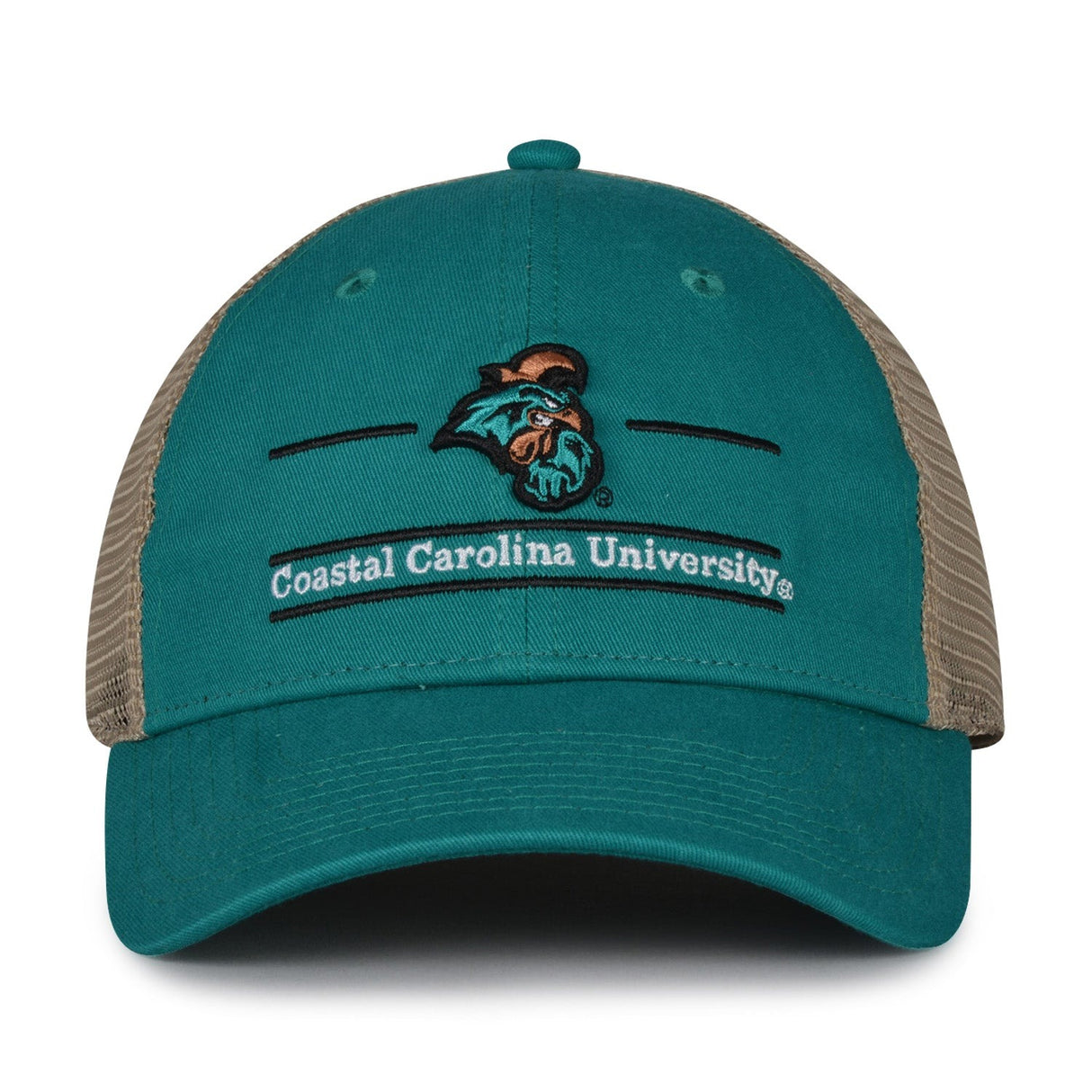 The Game Headwear Coastal Carolina Split Bar Trucker Hat