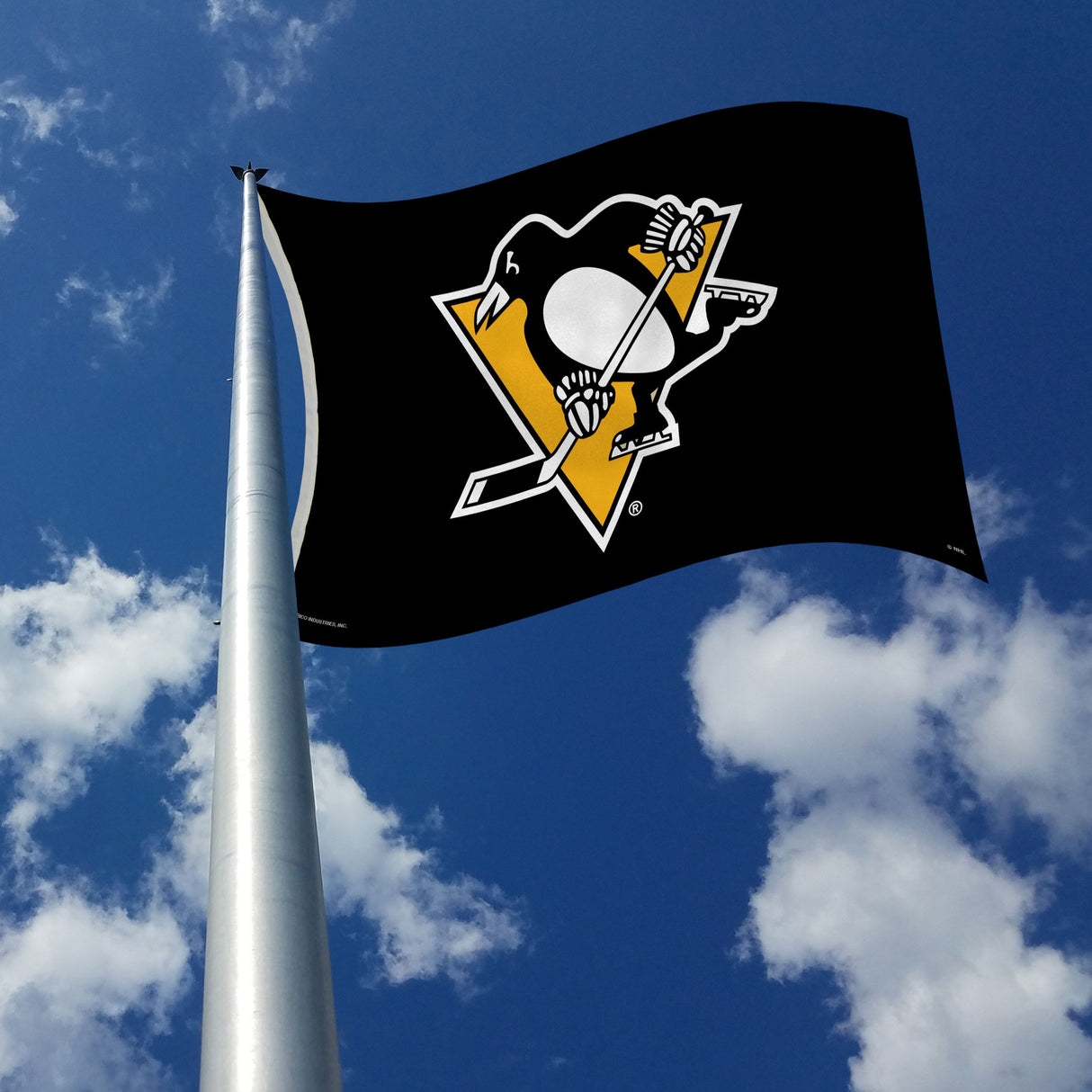 Rico Industries NHL Pittsburgh Penguins Standard 3' x 5' Banner Flag-2