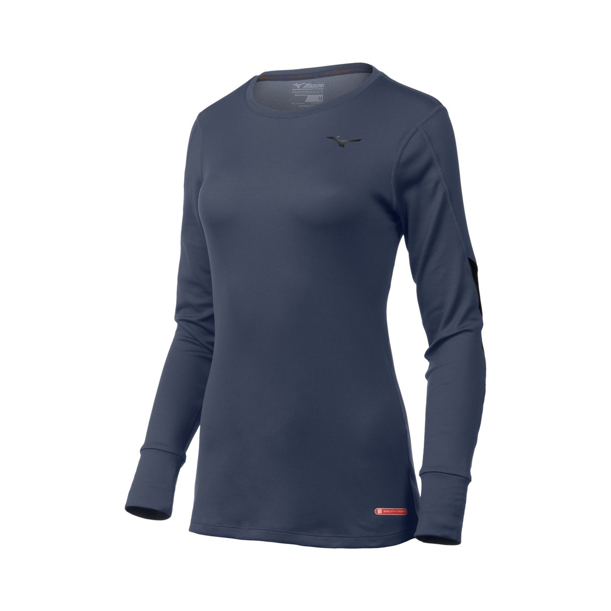 Mizuno Women's Breath Thermo Base Layer Long Sleeve Top-1