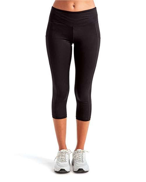 TriDri Women's Performance Calf-Length Leggings-1