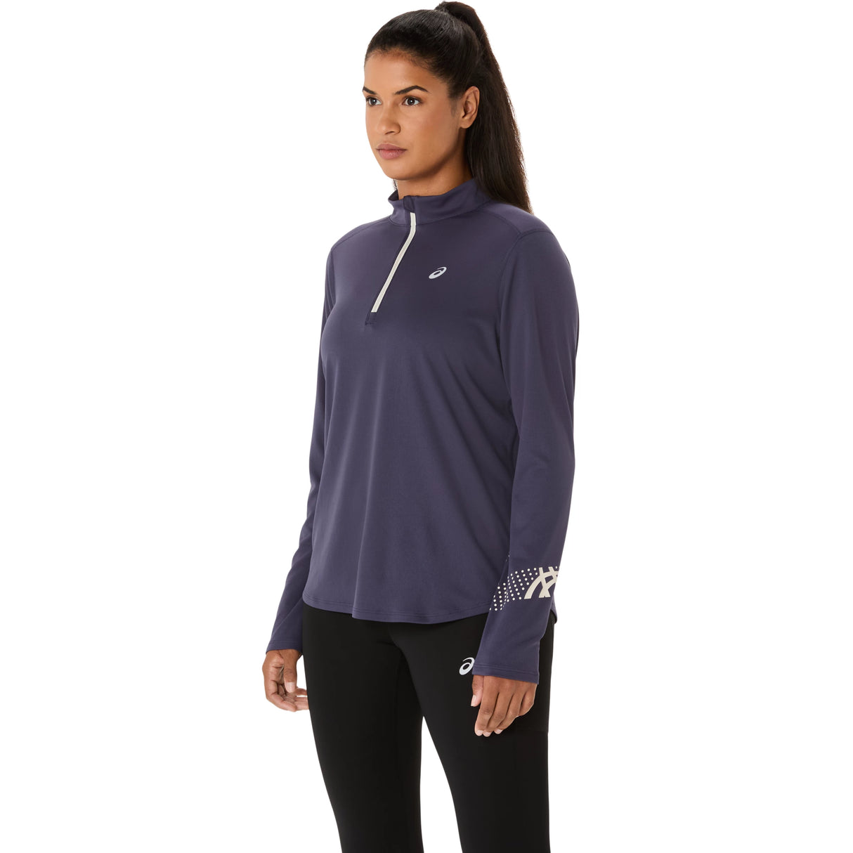 Asics Women's Icon 1/2 Zip Long Sleeve Top-3