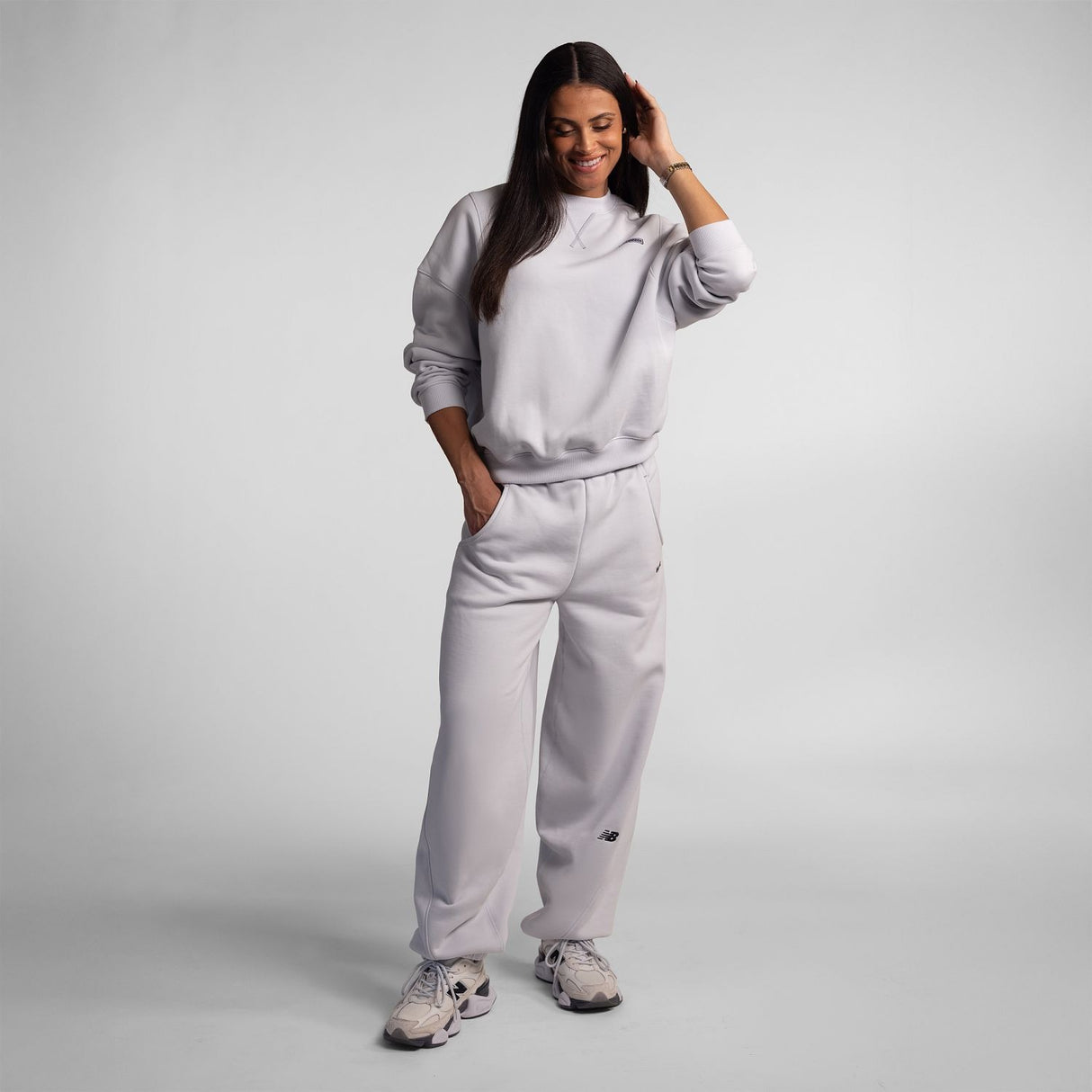 New Balance Women's Sydney McLaughlin-Levrone Athletics Crafted Crew-8