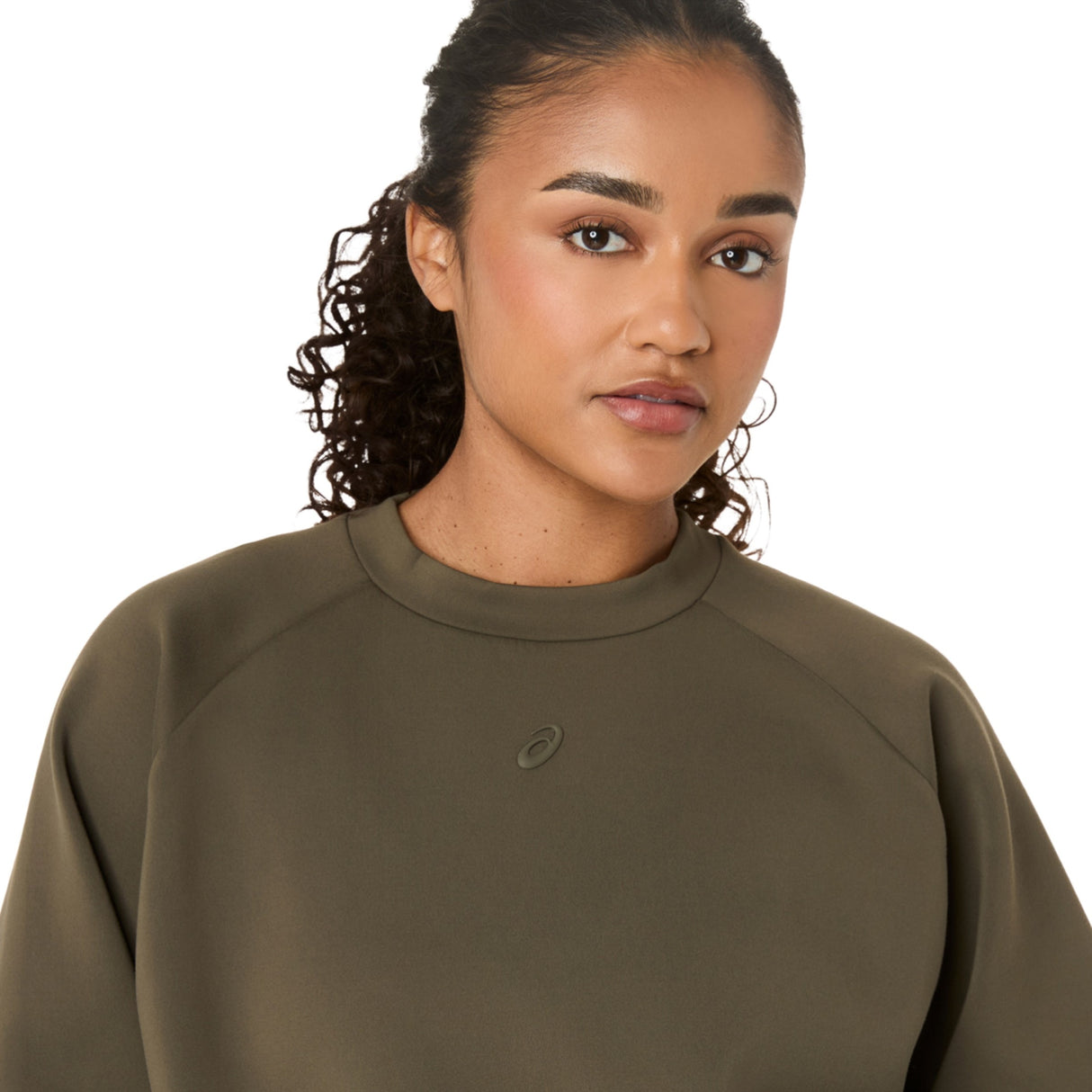 Asics Women's Nagino Refined Texture Sweat Top-4