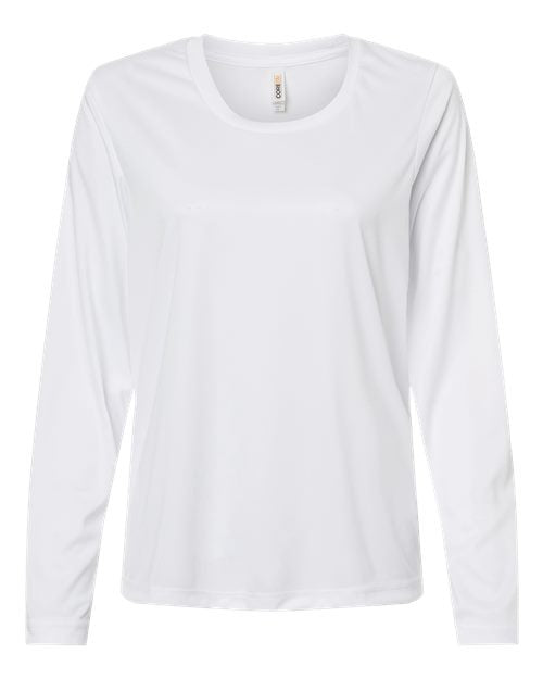 CORE365 Women's Capital Performance Long Sleeve T-Shirt-1