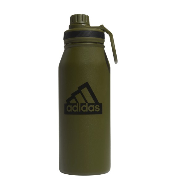 adidas Steel 1L Metal Water Bottle Unisex Accessories Health & Wellness