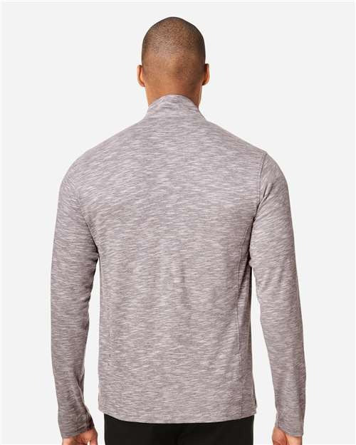 North End Men's Eclipse Jacquard Quarter-Zip Pullover-5