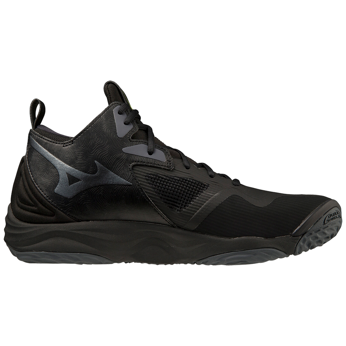 Mizuno Adult Wave Momentum 3 Mid Volleyball Shoes-3