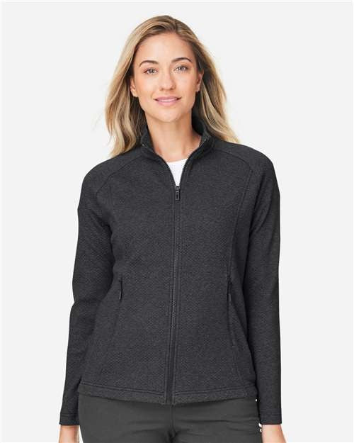 North End Women's Spirit Textured Full-Zip-3