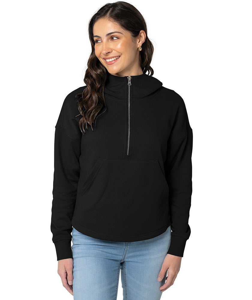 Charles River Women's Willow Scallop Hem Hoodie-3