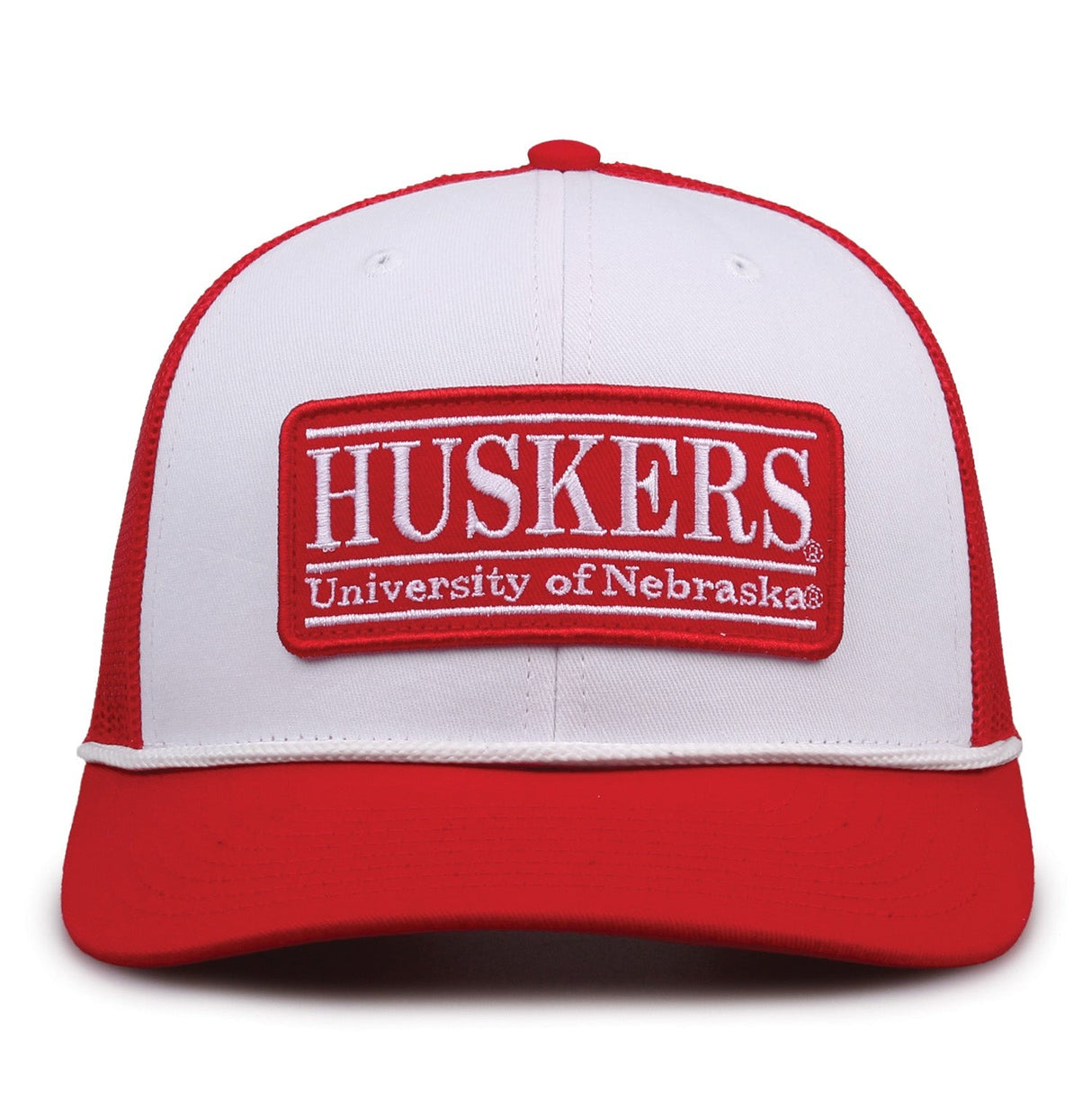 The Game Headwear Nebraska Design on Twill Patch Hat