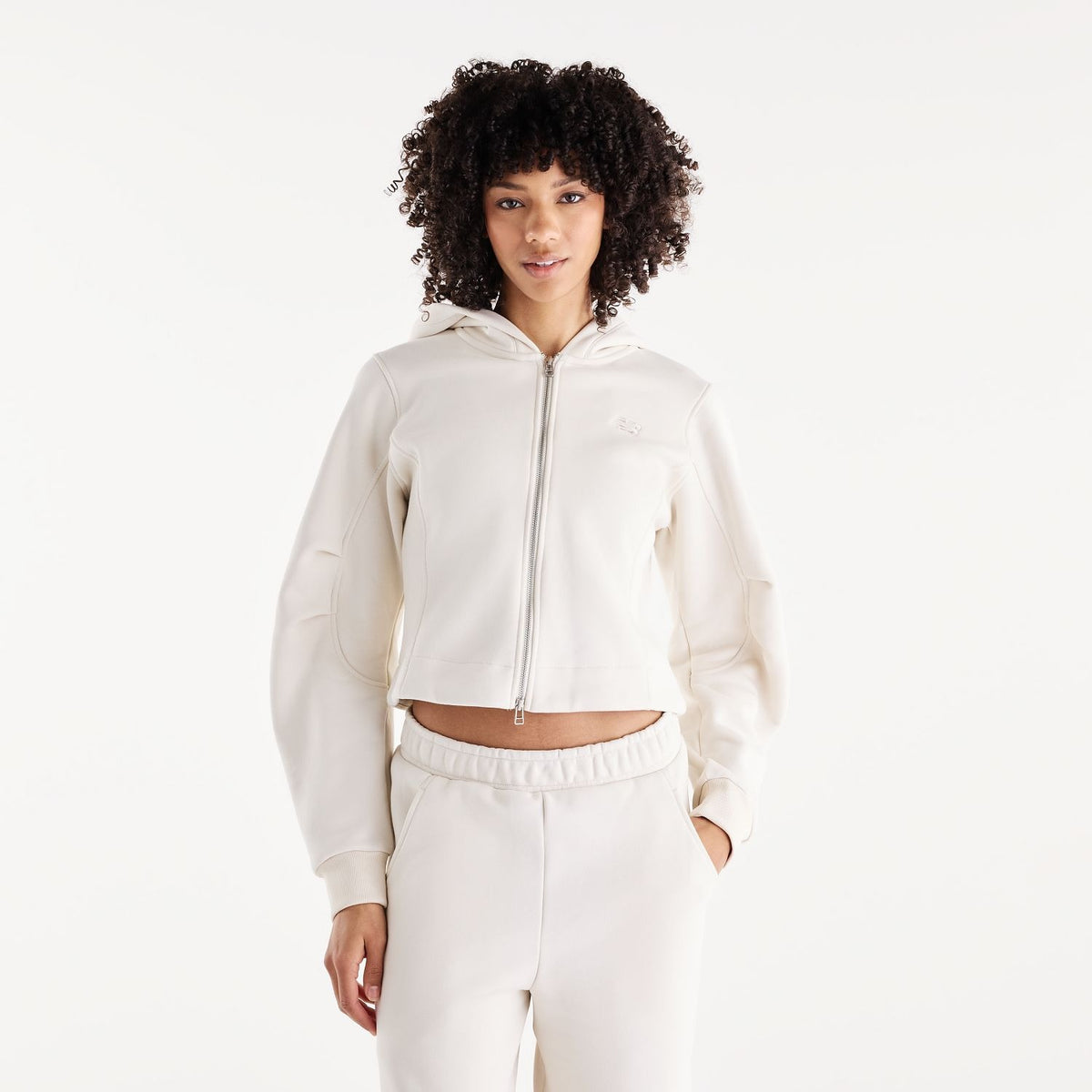 New Balance Women's Athletics Crafted Fleece Full Zip-1