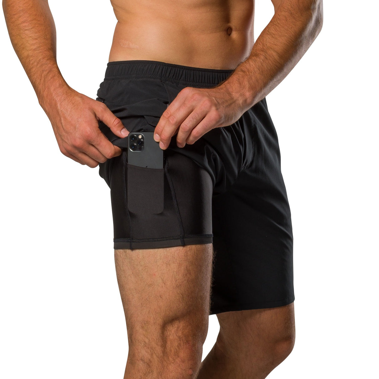 Nathan Sports Men's Essential Shorts 9" 2.0-5