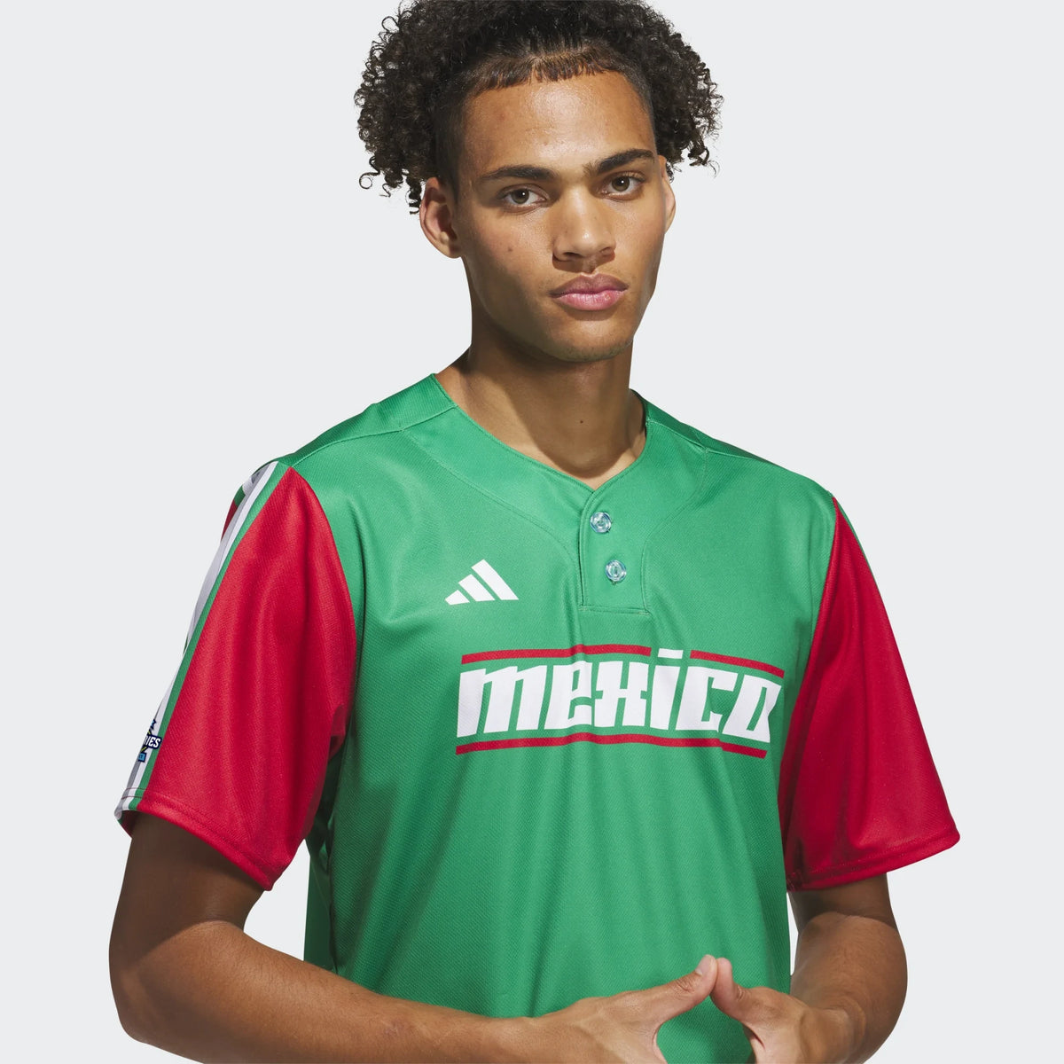 adidas Men's Mexico Little League World Series Replica Jersey-4