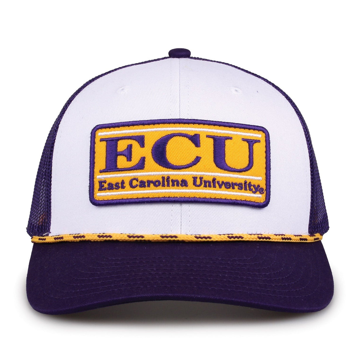 The Game Headwear East Carolina Rope Trucker Hat