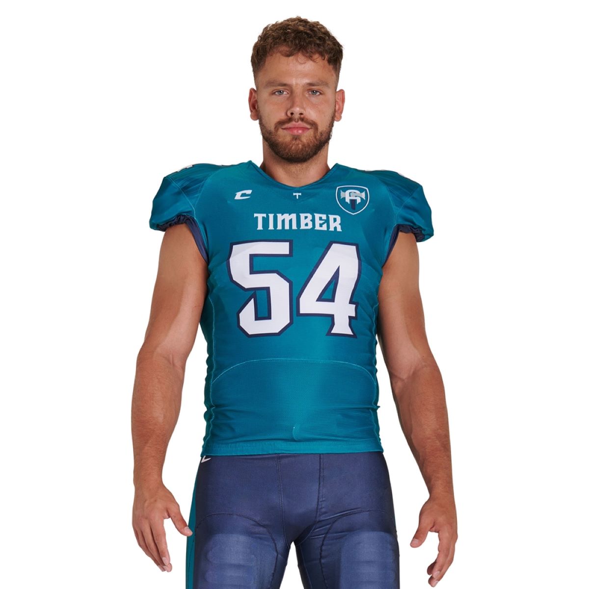 Custom Collegiate Football Jersey with Lineman Cut Sleeves Team Football Jerseys