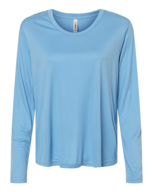 CORE365 Women's Capital Performance Long Sleeve T-Shirt-1