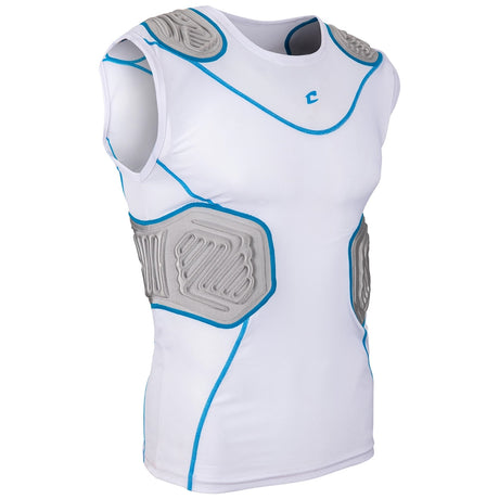 Champro Bull Rush Men's 5-Pad Compression Shirt Football Padded Shirts Adult