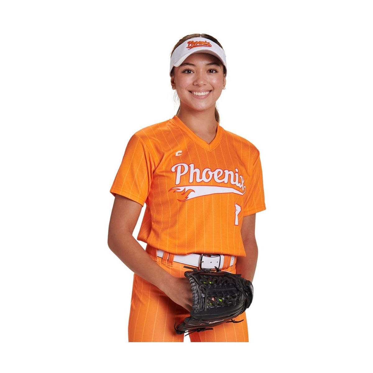 Custom V Neck Short Sleeve T-Shire Team Softball Jerseys