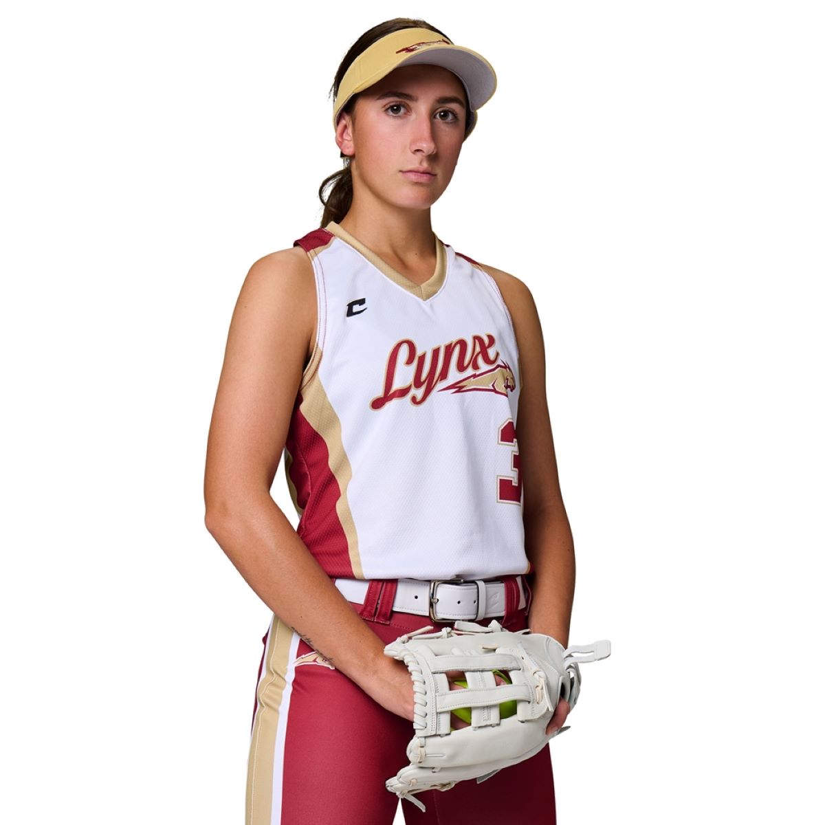 Custom Full Racerback Sleeveless Fitted Jersey Team Softball Jerseys