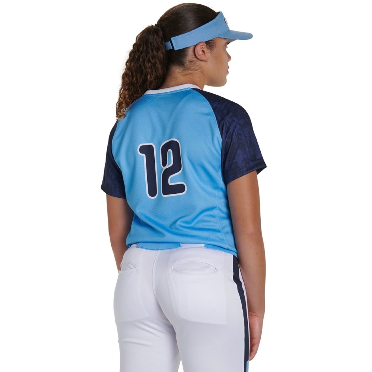 Custom Crew Neck Short Sleeve Loose Jersey Team Softball Jerseys