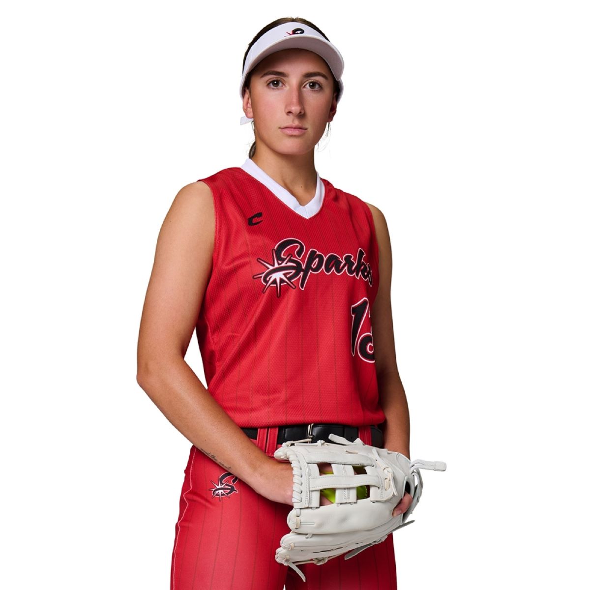 Custom Modified Racerback Sleeveless Jersey Team Softball Jerseys