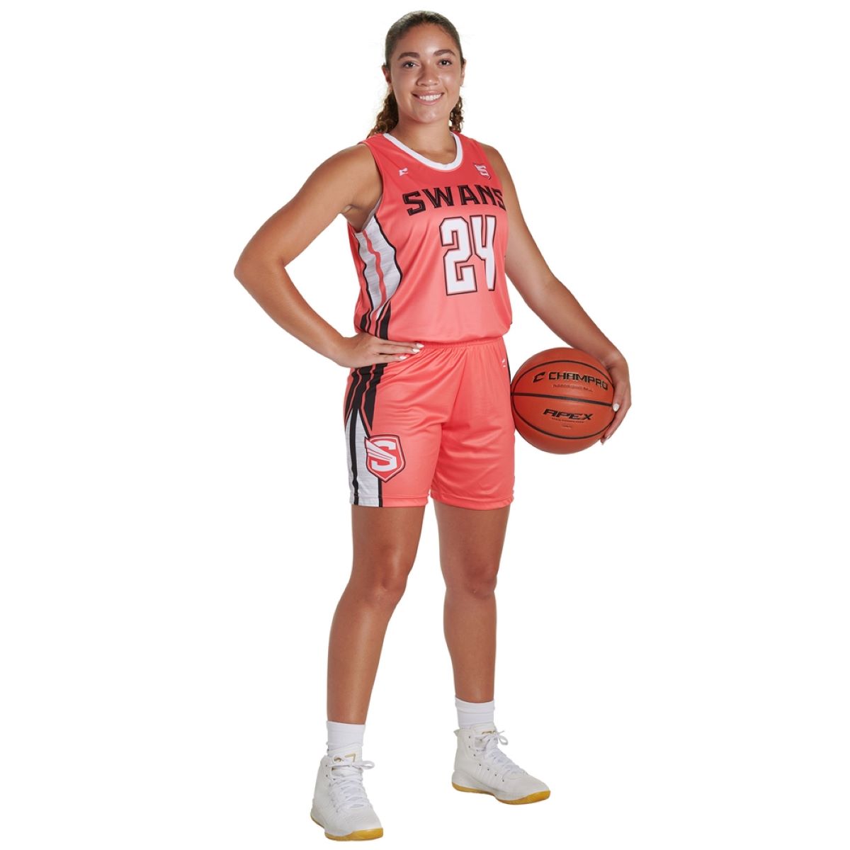 Custom Basketball 7" Short Womens Team Basketball Shorts
