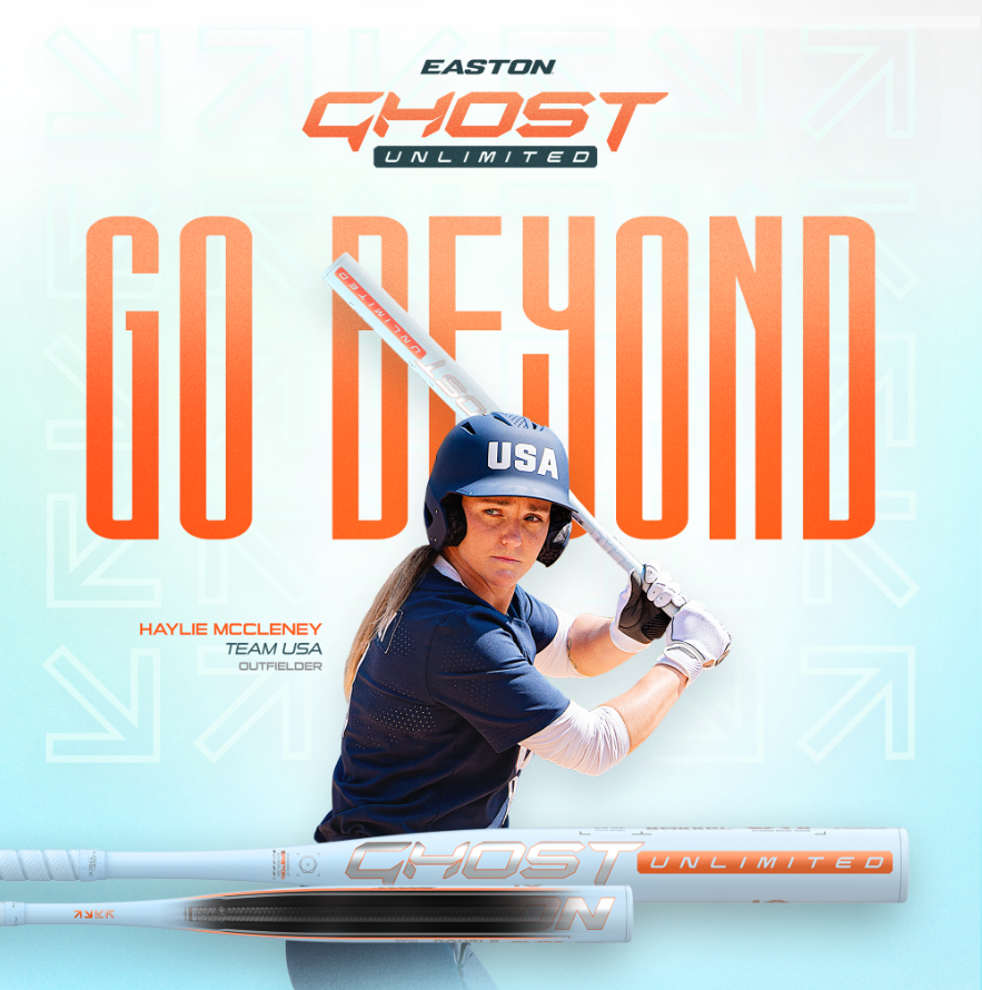 Easton 2025 Ghost Unlimited -9 Fastpitch Softball Bat Softball Bats All