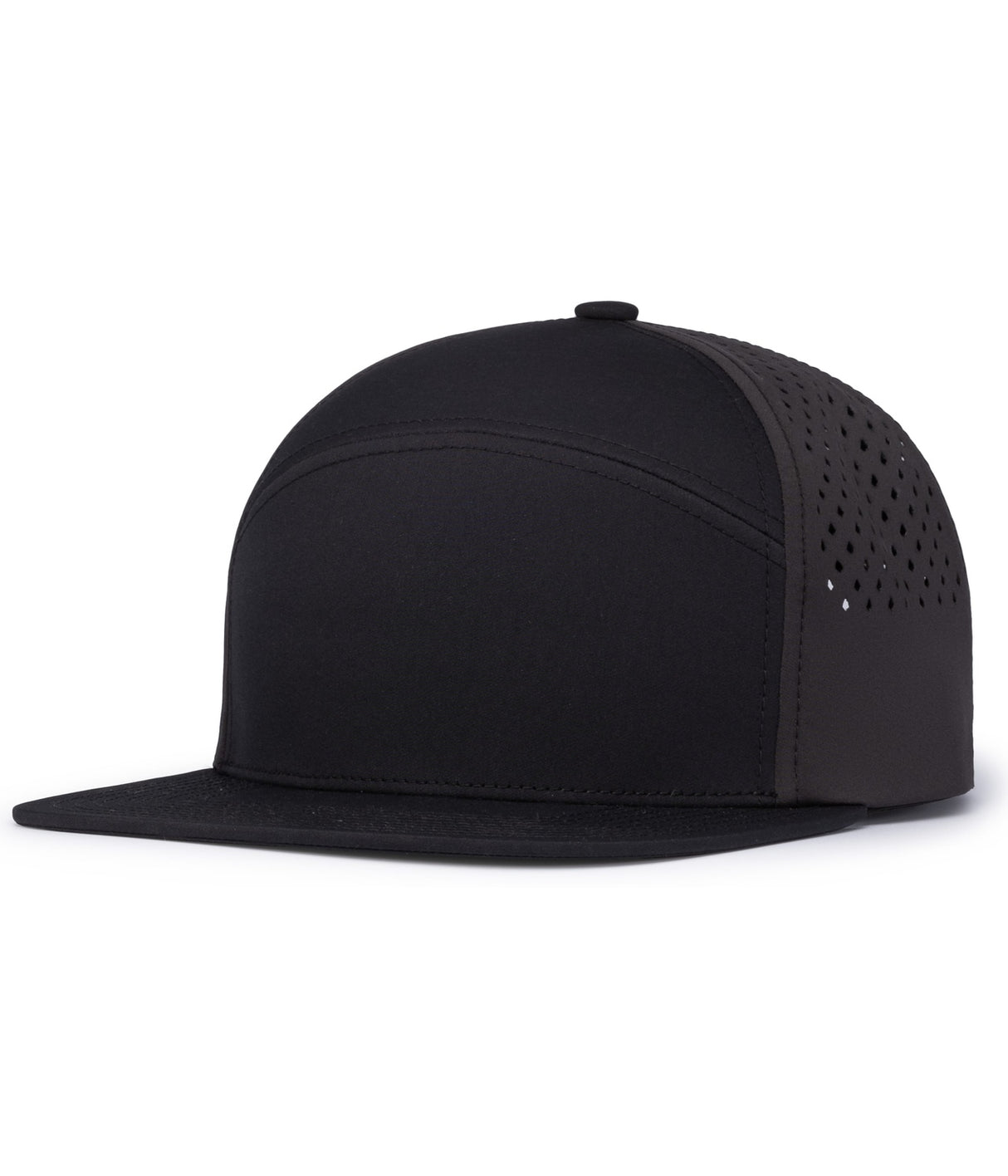Perforated 6-Panel Arch Cap Unisex Accessories Hats & Caps