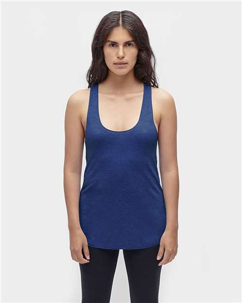 Los Angeles Apparel Women's USA-Made Triblend Racerback Tank Top Womens Apparel Shirts & Tops