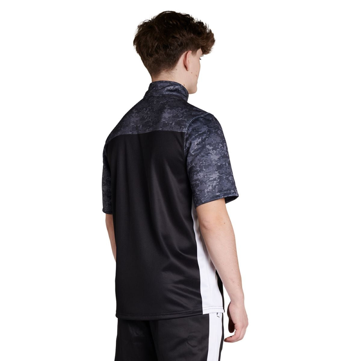 Custom 1/4 Zip Short Sleeve Pullover Team All Sport Shirts & Tops