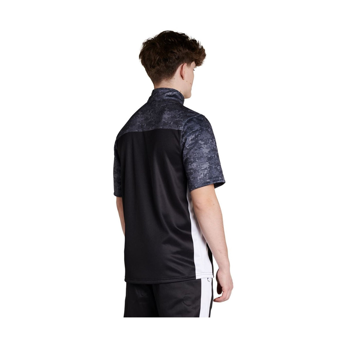 Custom 1/4 Zip Short Sleeve Pullover Team All Sport Shirts & Tops