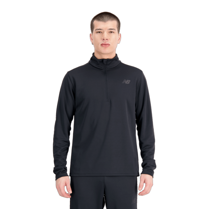 New Balance Men's Knit 1/4 Zip Pullover Mens Apparel Sweatshirts & Fleece