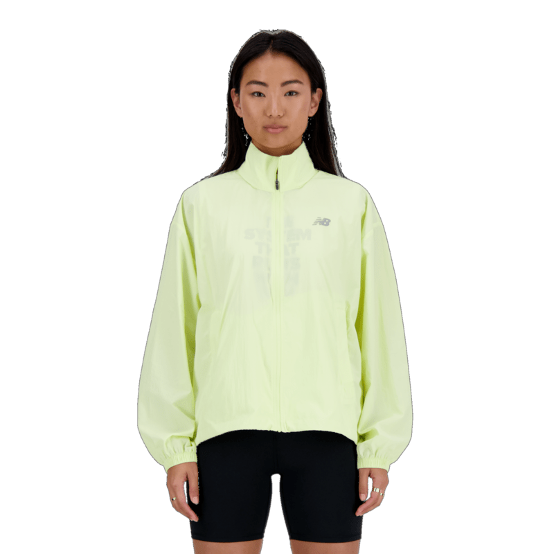 New Balance Women's Athletics Packable Jacket Womens Apparel Jackets & Vests