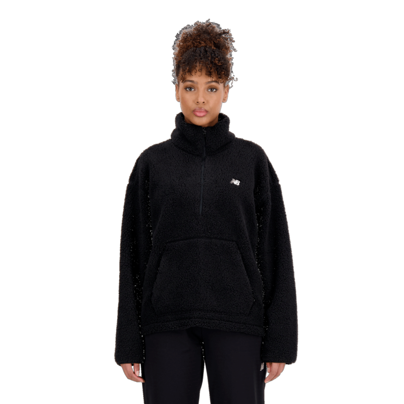 New Balance Women's Achiever Sherpa Pullover Womens Apparel Sweatshirts & Fleece