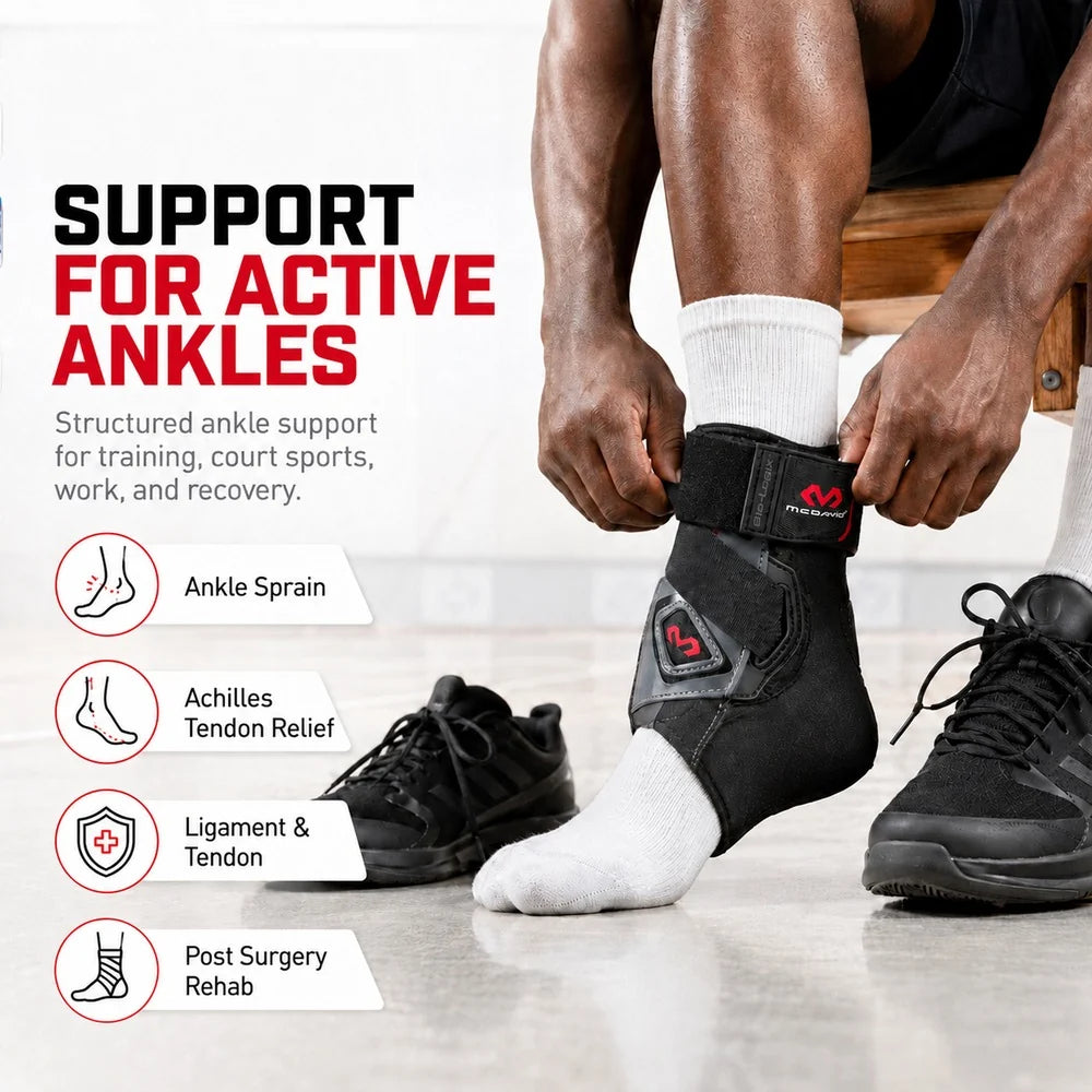 McDavid Elite Bio-Logix Ankle Brace Unisex Accessories Health & Wellness