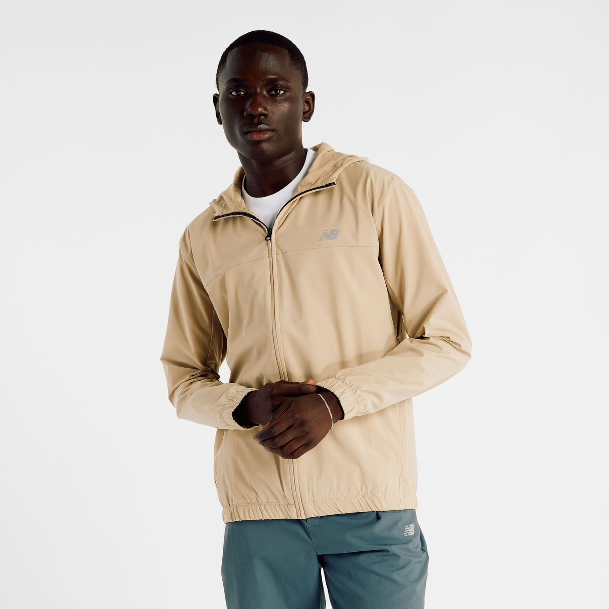 New Balance Men's Woven Full Zip Jacket Mens Apparel Jackets & Vests