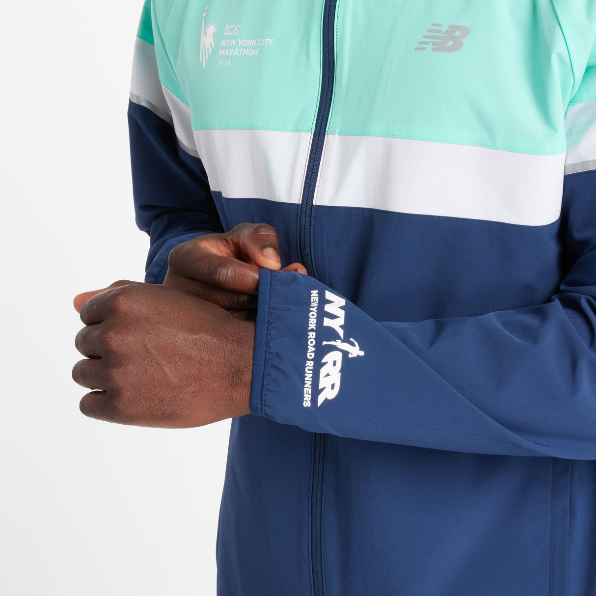 New Balance Men's NYC Marathon Jacket Mens Apparel Jackets & Vests
